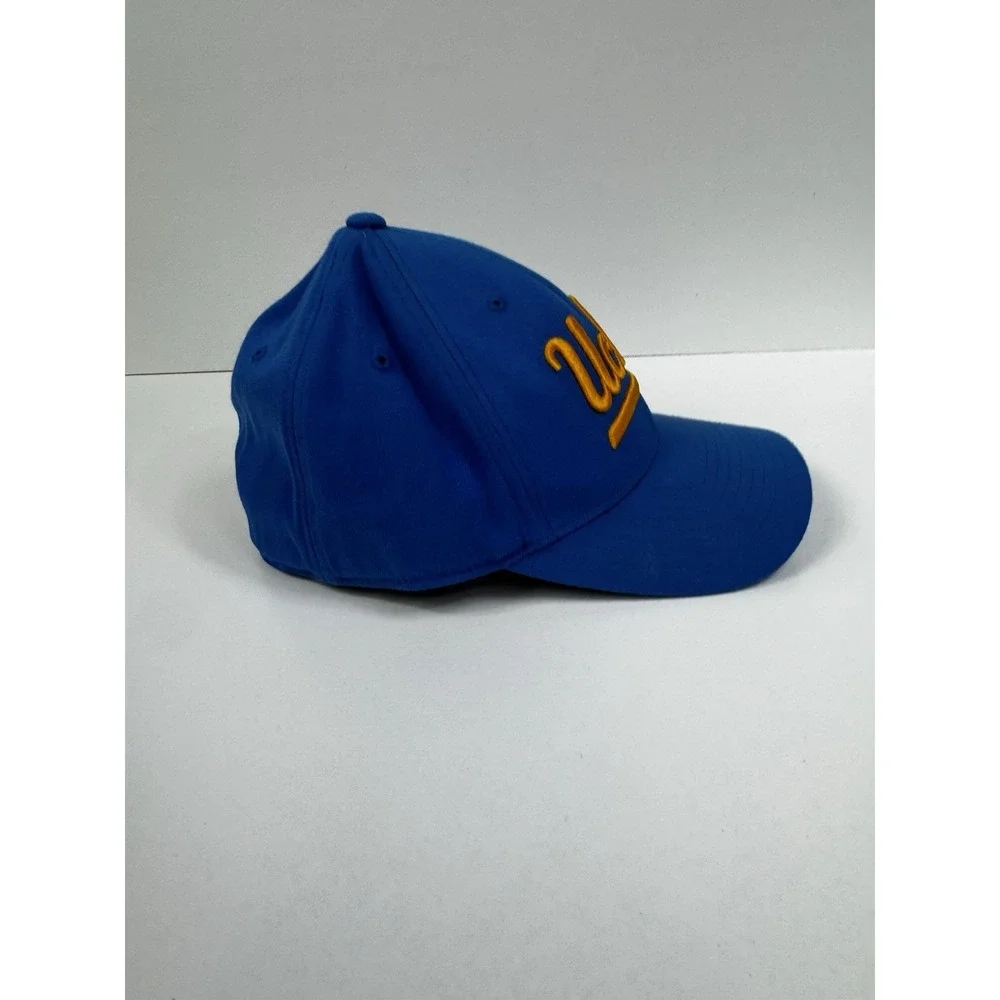 UCLA Bruins Adidas Blue Embroidered Fit Hat Cap - Size S/M Superflex - NCAA